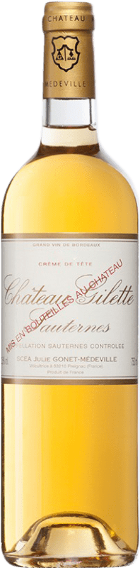 596,95 € Бесплатная доставка | Белое вино Gonet-Médeville Château Gilette Crême de Tête 1997 A.O.C. Bordeaux Бордо Франция Sémillon — Семийон, Sauvignon — Совиньон 75 cl