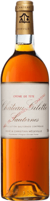 3 152,95 € Бесплатная доставка | Белое вино Gonet-Médeville Château Gilette Crême de Tête 1955 A.O.C. Sauternes Бордо Франция Sauvignon White, Sémillon бутылка 75 cl