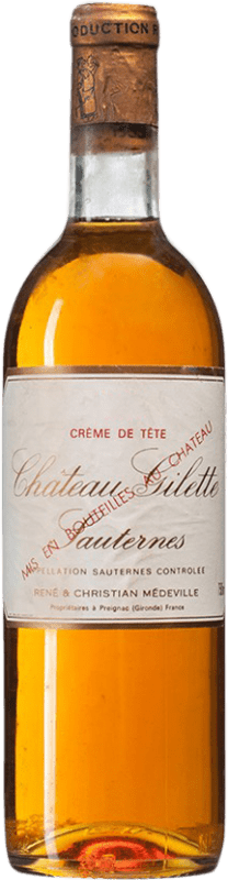 1 043,95 € 免费送货 | 白葡萄酒 Gonet-Médeville Château Gilette Crême de Tête 1953 A.O.C. Sauternes 波尔多 法国 Sémillon — 赛美蓉, Sauvignon — 苏维浓 75 cl