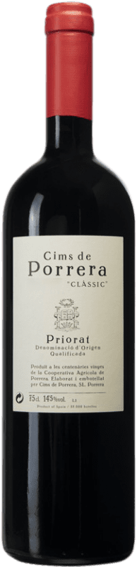 85,95 € Free Shipping | Red wine Finques Cims de Porrera Clàssic 2000 D.O.Ca. Priorat Catalonia Spain Grenache, Cabernet Sauvignon, Carignan Bottle 75 cl