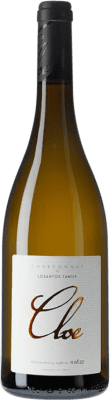 9,95 € 免费送货 | 白酒 Chinchilla Cloe 西班牙 Chardonnay 瓶子 75 cl