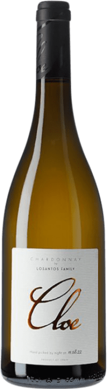 10,95 € Envío gratis | Vino blanco Chinchilla Cloe España Chardonnay Botella 75 cl