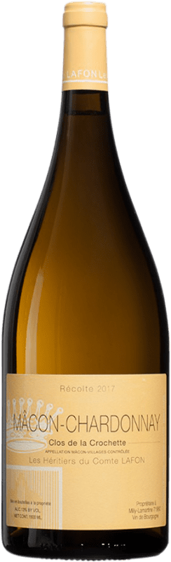 57,95 € Envío gratis | Vino blanco Comtes Lafon Clos de la Crochette A.O.C. Bourgogne Borgoña Francia Chardonnay Botella Magnum 1,5 L