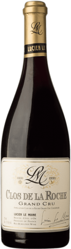 591,95 € 送料無料 | 赤ワイン Lucien Le Moine Clos de la Roche Grand Cru A.O.C. Côte de Beaune ブルゴーニュ フランス Pinot Black ボトル 75 cl