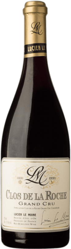 617,95 € Free Shipping | Red wine Lucien Le Moine Clos de la Roche Grand Cru A.O.C. Côte de Beaune Burgundy France Pinot Black Bottle 75 cl