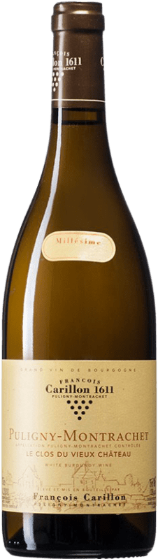 71,95 € Envoi gratuit | Vin blanc François Carillon Clos du Vieux Château A.O.C. Puligny-Montrachet Bourgogne France Chardonnay Bouteille 75 cl