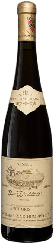 102,95 € Бесплатная доставка | Белое вино Zind Humbrecht Clos Windsbuhl V.T. 1994 A.O.C. Alsace Эльзас Франция Pinot Grey бутылка 75 cl