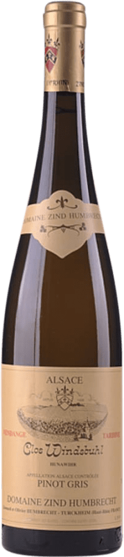 105,95 € Envio grátis | Vinho branco Zind Humbrecht Clos Windsbuhl V.T. 1994 A.O.C. Alsace Alsácia França Pinot Cinza Garrafa 75 cl