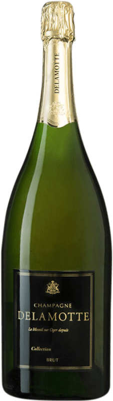 1 298,95 € Envio grátis | Espumante branco Delamotte Collection Brut 1970 A.O.C. Champagne Champagne França Pinot Preto, Chardonnay, Pinot Meunier Garrafa Magnum 1,5 L