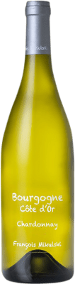 24,95 € Бесплатная доставка | Белое вино François Mikulski Côte d'Or Blanc A.O.C. Bourgogne Бургундия Франция Chardonnay бутылка 75 cl