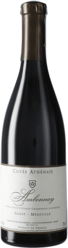 87,95 € Бесплатная доставка | Красное вино Gonet-Médeville Athénaïs Cuvée A.O.C. Coteaux Champenoise Франция Pinot Noir — Пино Нуар 75 cl