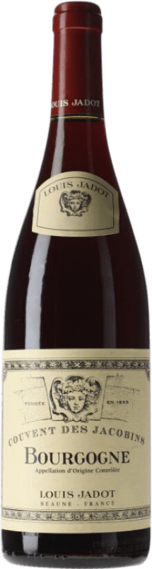 29,95 € Envio grátis | Vinho Tinto Louis Jadot Couvent des Jacobins A.O.C. Bourgogne Borgonha França Pinot Noir Garrafa 75 cl
