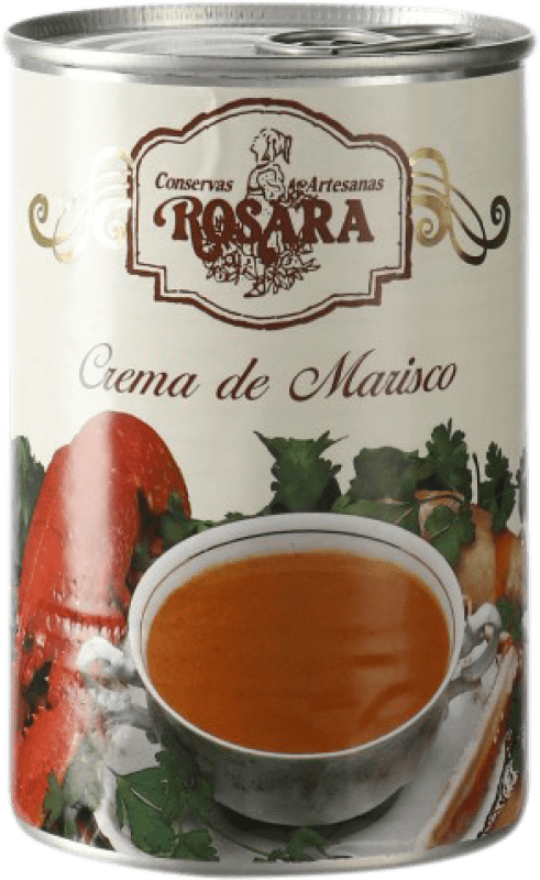 6,95 € Envio grátis | Salsas y Cremas Rosara Crema de Marisco Espanha