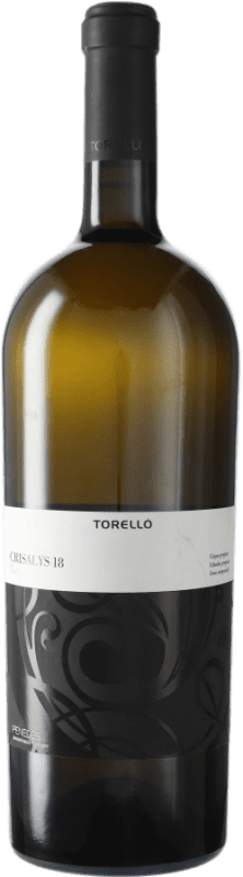 17,95 € Envío gratis | Vino blanco Torelló Crisalys D.O. Penedès Cataluña España Xarel·lo Botella Magnum 1,5 L