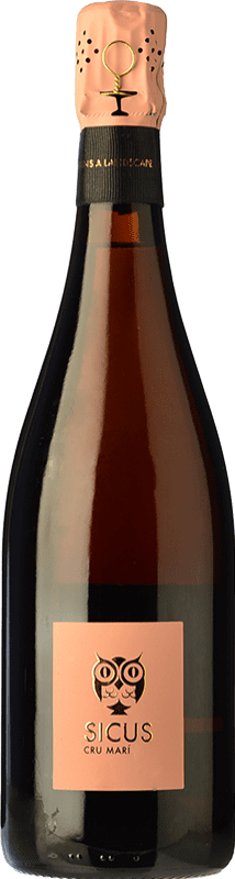 21,95 € Free Shipping | Rosé sparkling Sicus Cru Marí Vermell D.O. Penedès Catalonia Spain Xarel·lo Vermell Bottle 75 cl