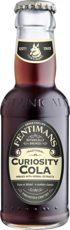 4,95 € Envio grátis | Refrescos e Mixers Fentimans Curiosity Cola Reino Unido Garrafa Pequena 27 cl