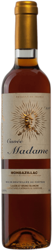 119,95 € Envio grátis | Vinho branco Château Tirecul La Gravière Cuvée Madame França Sémillon, Muscadelle Garrafa Medium 50 cl