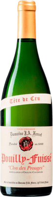 81,95 € Spedizione Gratuita | Vino bianco J.A. Ferret Cuvée Tête de Cru Clos des Prouges A.O.C. Pouilly-Fuissé Borgogna Francia Chardonnay Bottiglia 75 cl