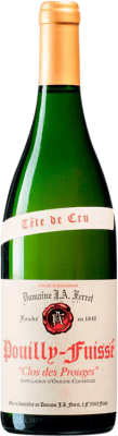 46,95 € Envío gratis | Vino blanco J.A. Ferret Cuvée Tête de Cru Clos des Prouges A.O.C. Pouilly-Fuissé Borgoña Francia Chardonnay Botella 75 cl