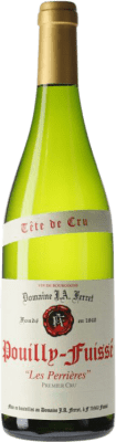 44,95 € 送料無料 | 白ワイン J.A. Ferret Cuvée Tête de Cru Les Perrières A.O.C. Pouilly-Fuissé ブルゴーニュ フランス Chardonnay ボトル 75 cl