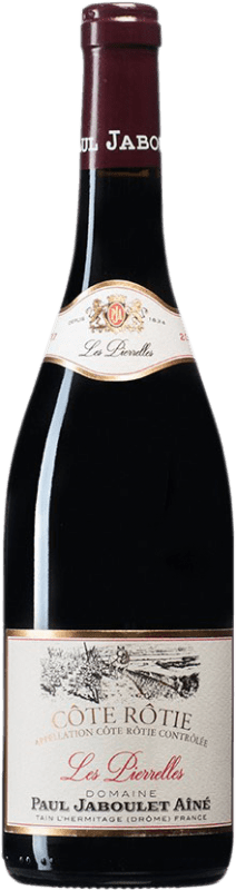 107,95 € Бесплатная доставка | Красное вино Paul Jaboulet Aîné Domaine des Pierrelles A.O.C. Côte-Rôtie Франция Syrah — Сира 75 cl