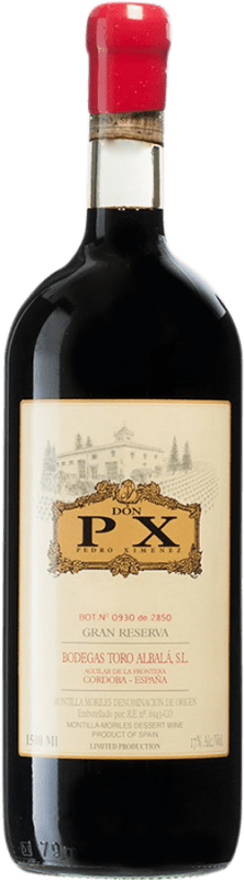 247,95 € 免费送货 | 强化酒 Toro Albalá Don PX 1986 D.O. Montilla-Moriles 西班牙 Pedro Ximénez 瓶子 Magnum 1,5 L