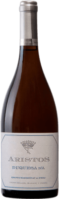 93,95 € Spedizione Gratuita | Vino bianco Aristos Duquesa I.G. Valle del Cachapoal Chile Chardonnay Bottiglia 75 cl