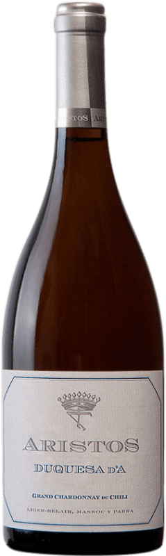 93,95 € 免费送货 | 白酒 Aristos Duquesa I.G. Valle del Cachapoal 智利 Chardonnay 瓶子 75 cl