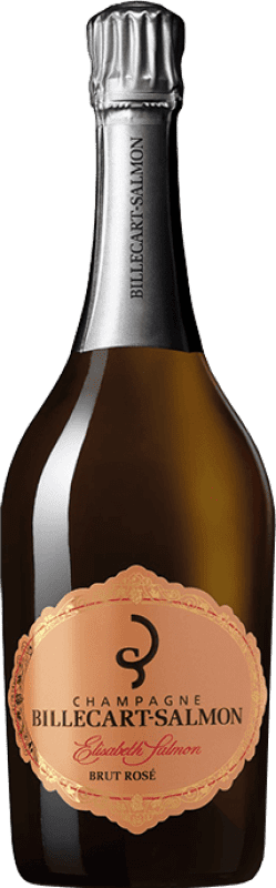 196,95 € Бесплатная доставка | Розовое игристое вино Billecart-Salmon Elisabeth Brut — брют Rosé — Розе A.O.C. Champagne шампанское Франция 75 cl