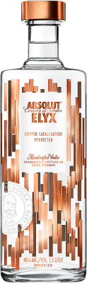 132,95 € 送料無料 | ウォッカ Absolut Elyx スウェーデン マグナムボトル 1,5 L