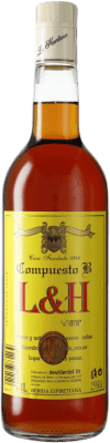 6,95 € Envio grátis | Brandy Conhaque LH La Huertana Emisario Espanha Garrafa 70 cl