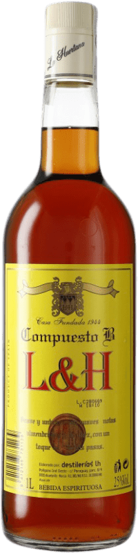 6,95 € Free Shipping | Brandy LH La Huertana Emisario Spain 70 cl