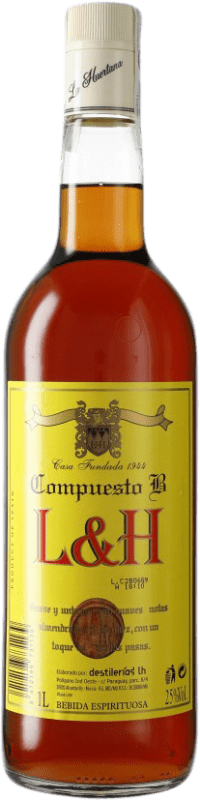 6,95 € Kostenloser Versand | Brandy LH La Huertana Emisario Spanien Flasche 70 cl