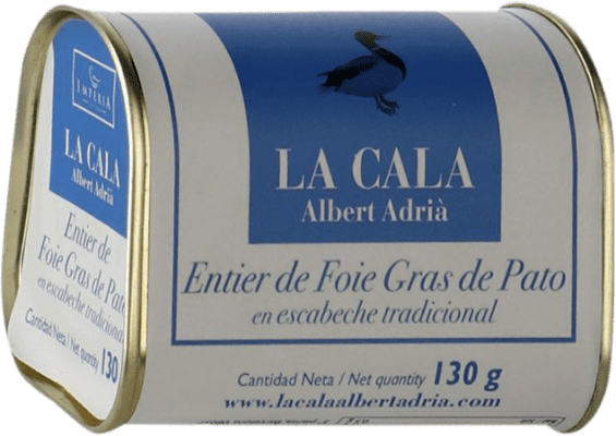 19,95 € Kostenloser Versand | Foie und Pasteten La Cala Entier de Foie Gras en Escabeche Spanien