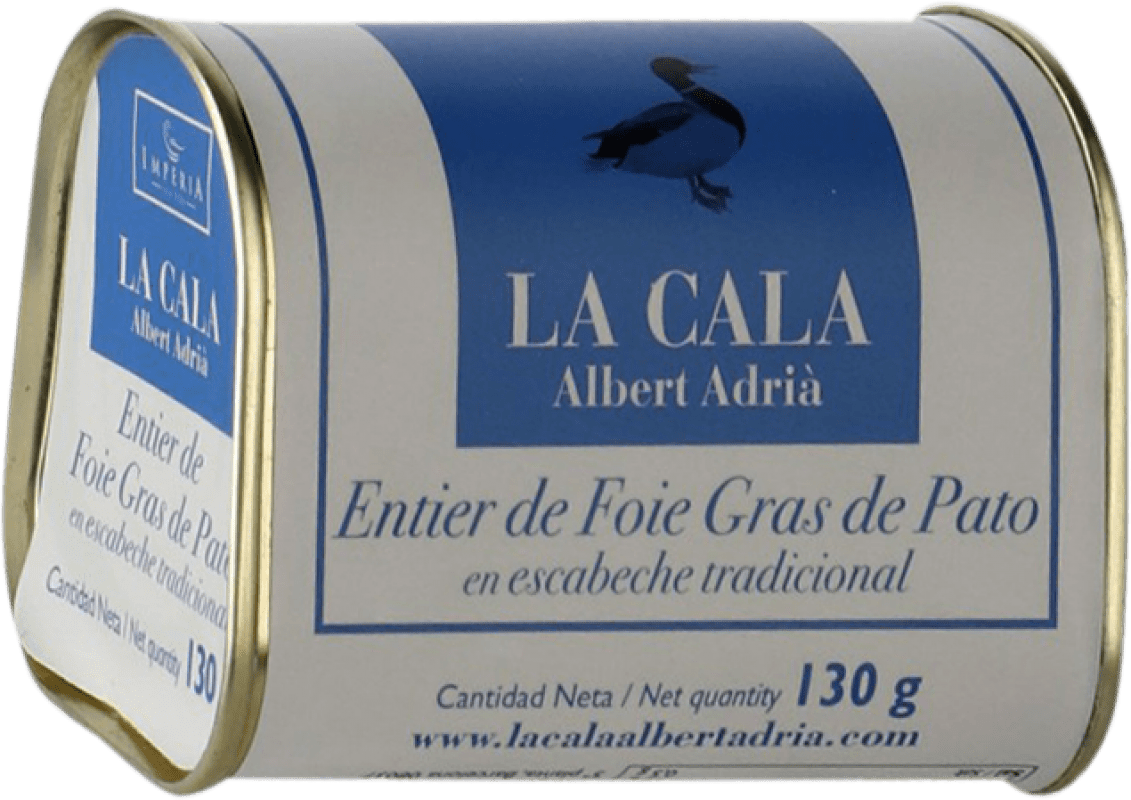 21,95 € Spedizione Gratuita | Foie Gras e Pâté La Cala Entier de Foie Gras en Escabeche Spagna
