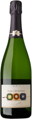 68,95 € 送料無料 | 白スパークリングワイン Françoise Bedel Entre Ciel Et Terre A.O.C. Champagne シャンパン フランス Pinot Black, Chardonnay, Pinot Meunier ボトル 75 cl