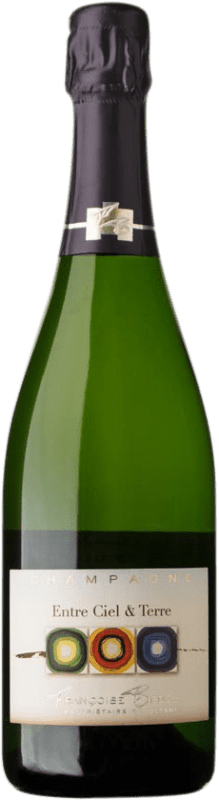 68,95 € Бесплатная доставка | Белое игристое Françoise Bedel Entre Ciel Et Terre A.O.C. Champagne шампанское Франция Pinot Black, Chardonnay, Pinot Meunier бутылка 75 cl