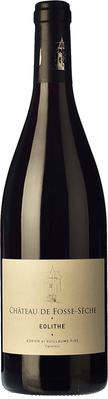 35,95 € 免费送货 | 红酒 Château de Fosse-Sèche Eolithe Saumur Rouge 卢瓦尔河 法国 瓶子 75 cl
