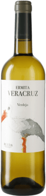 11,95 € Envío gratis | Vino blanco Aldial Ermita Veracruz D.O. Rueda Castilla y León España Verdejo Botella 75 cl