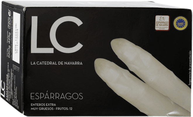 21,95 € Бесплатная доставка | Conservas Vegetales La Catedral Espárragos Испания 12 Куски