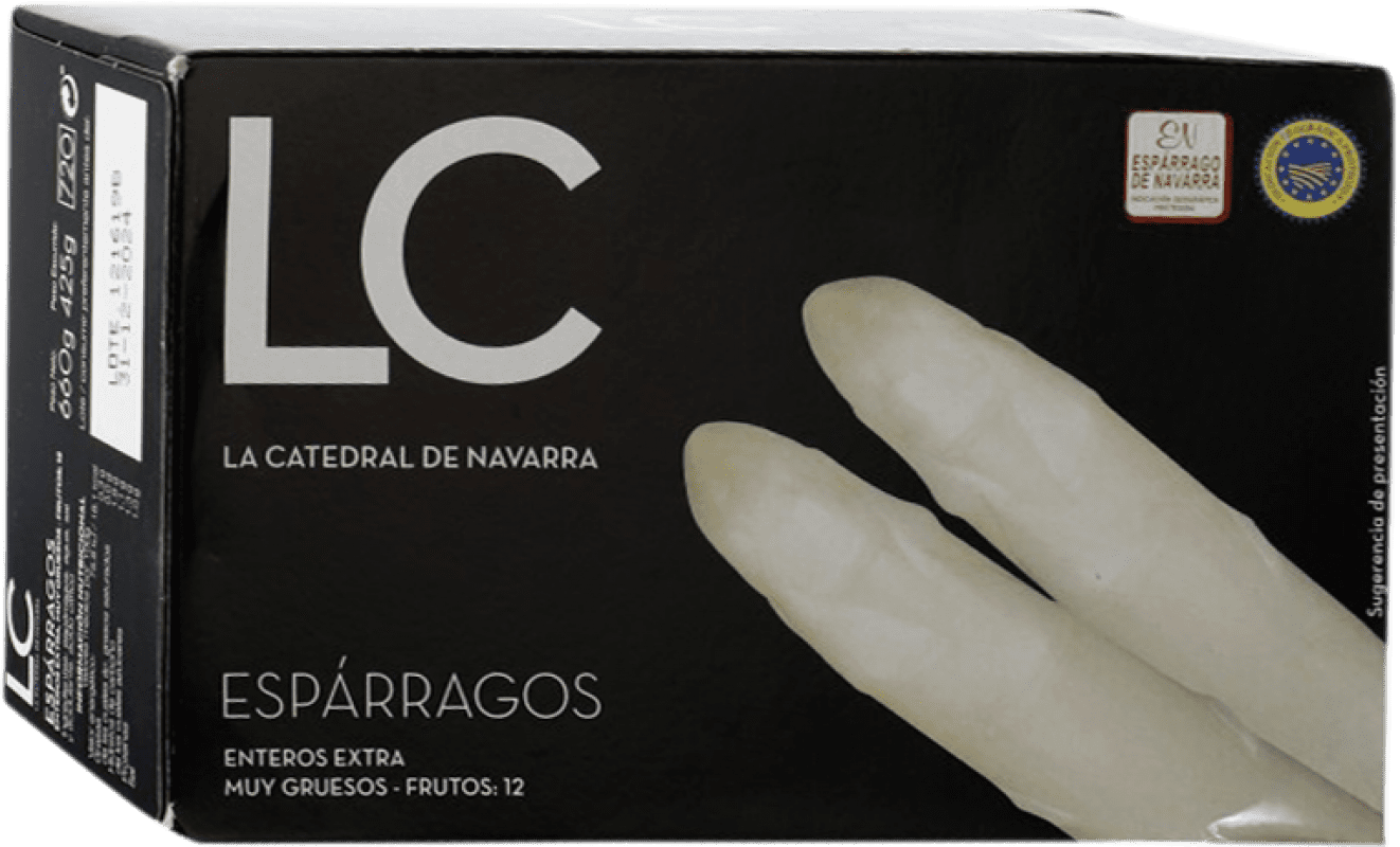 21,95 € Free Shipping | Conservas Vegetales La Catedral Espárragos Spain 12 Pieces