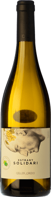 32,95 € Бесплатная доставка | Белое вино Credo Estrany Solidari D.O. Penedès Каталония Испания Xarel·lo бутылка 75 cl