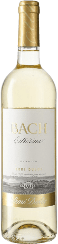 3,95 € Envio grátis | Vinho branco Bach Extrísimo Semi-seco Semi-doce D.O. Penedès Catalunha Espanha Garrafa 75 cl