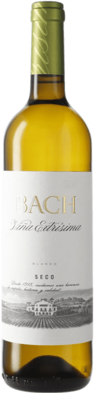 3,95 € Spedizione Gratuita | Vino bianco Bach Extrísimo Secco D.O. Penedès Catalogna Spagna Bottiglia 75 cl