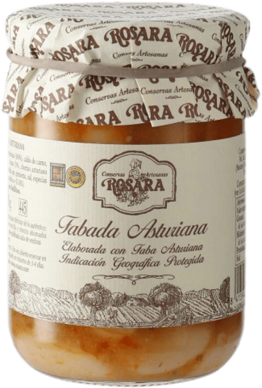 6,95 € Envio grátis | Conservas Vegetales Rosara Fabada Asturiana Espanha