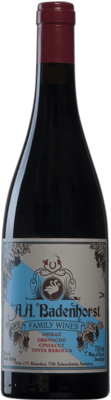 31,95 € 免费送货 | 红酒 A.A. Badenhorst Family Red Blend I.G. Swartland Swartland 南非 Syrah, Grenache, Mourvèdre, Cinsault 瓶子 75 cl