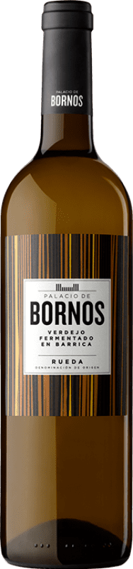 12,95 € Envoi gratuit | Vin blanc Palacio de Bornos Fermentado en Barrica D.O. Rueda Castille et Leon Espagne Verdejo Bouteille 75 cl