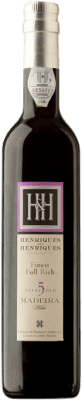 18,95 € Kostenloser Versand | Verstärkter Wein Henriques & Henriques Finest Full Rich I.G. Madeira Madeira Portugal Malvasía, Gual, Tinta Negra Mole 5 Jahre Medium Flasche 50 cl