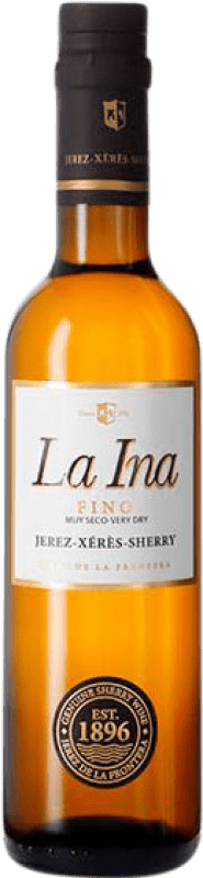 8,95 € 免费送货 | 强化酒 Lustau Fino La Ina D.O. Jerez-Xérès-Sherry 安达卢西亚 西班牙 Palomino Fino 半瓶 37 cl