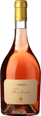 27,95 € Envío gratis | Vino rosado Zárate Fontecón Rosé D.O. Rías Baixas Galicia España Caíño Tinto, Espadeiro, Albariño Botella 75 cl